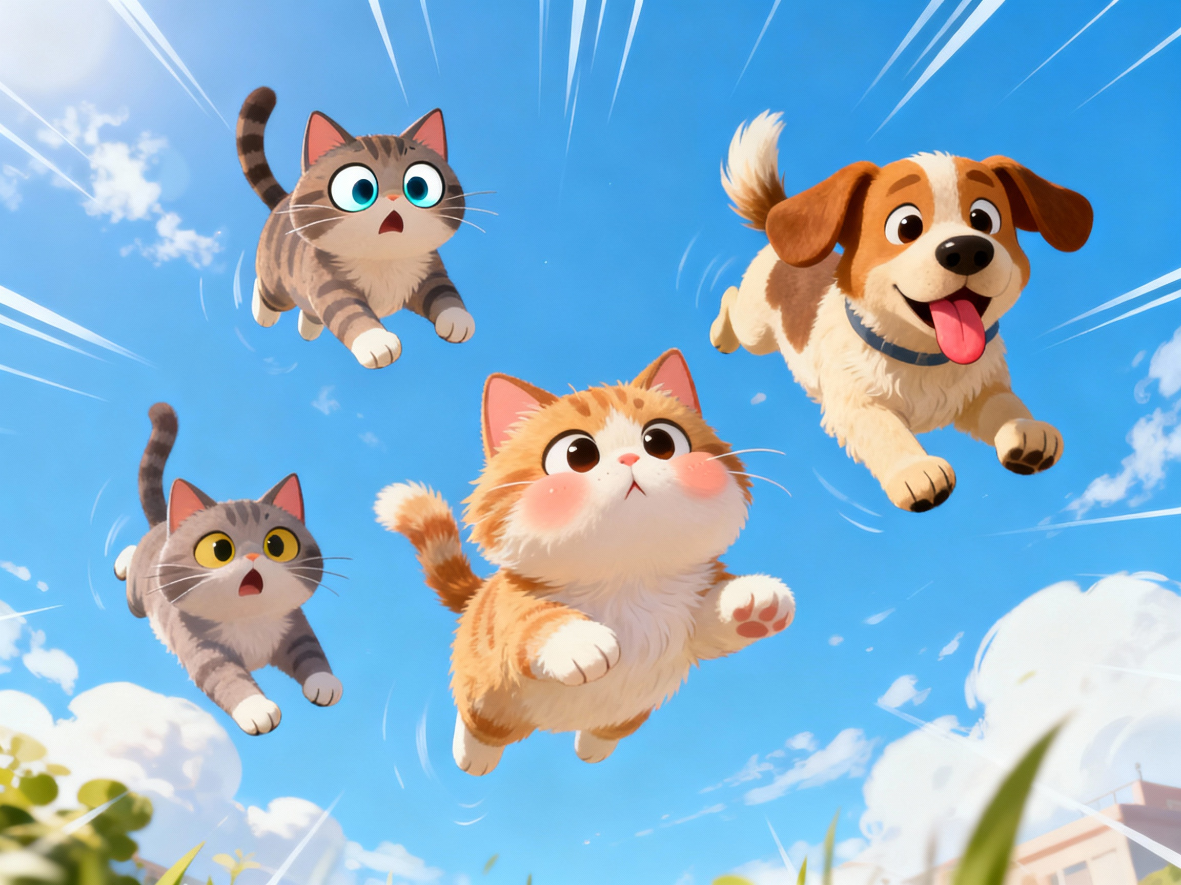 Cats and Dogs are Actually Falling Out of The Sky Now!